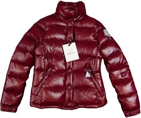 Moncler Clairy Jacket Maroon Wmns